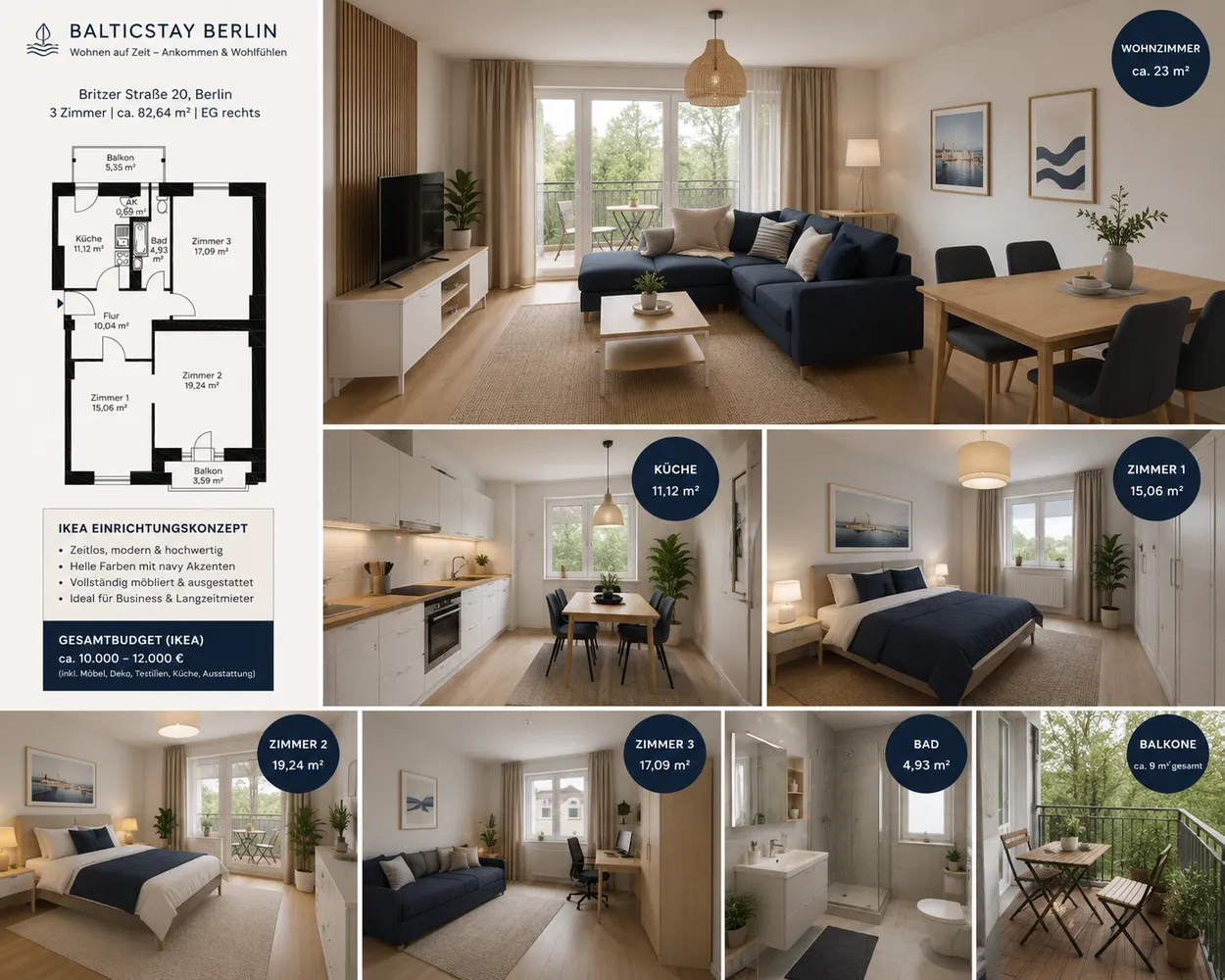 3 Zimmer Wohnung mit 88 m² in Berlin – Bild 9