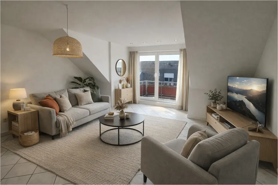 2 Zimmer Wohnung mit 64 m² in Aachen – Bild 1