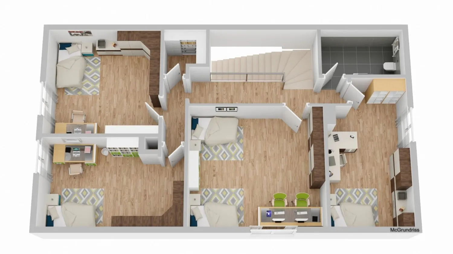 1 Zimmer Wohnung mit 20 m² in Osnabrück – Bild 3