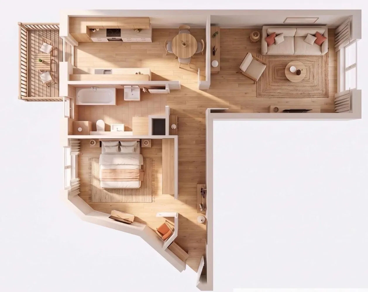 2 Zimmer Wohnung mit 58 m² in Leipzig – Bild 8