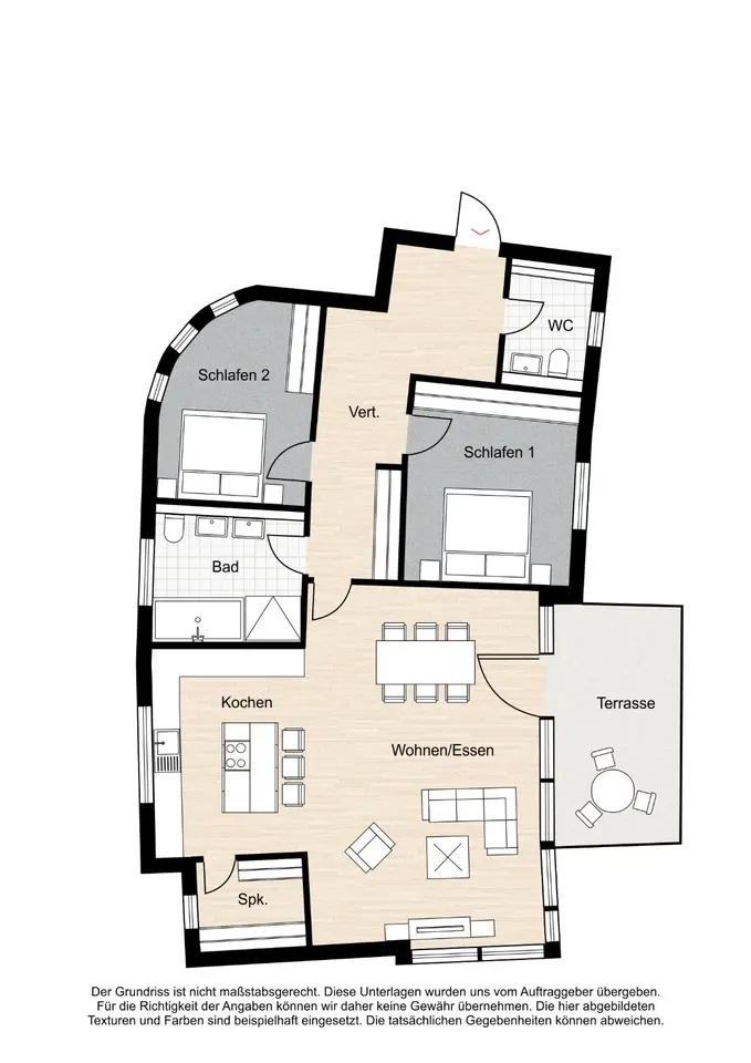 3 Zimmer Wohnung mit 100 m² in Norden – Bild 7