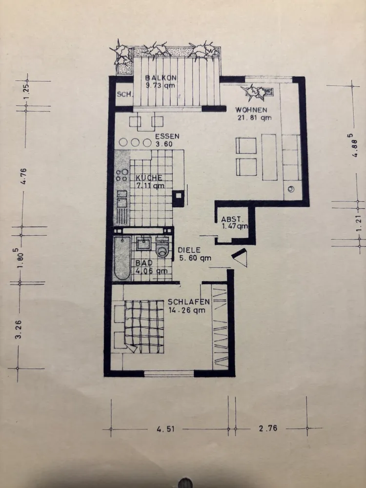 2 Zimmer Wohnung mit 65 m² in Stuttgart – Bild 9