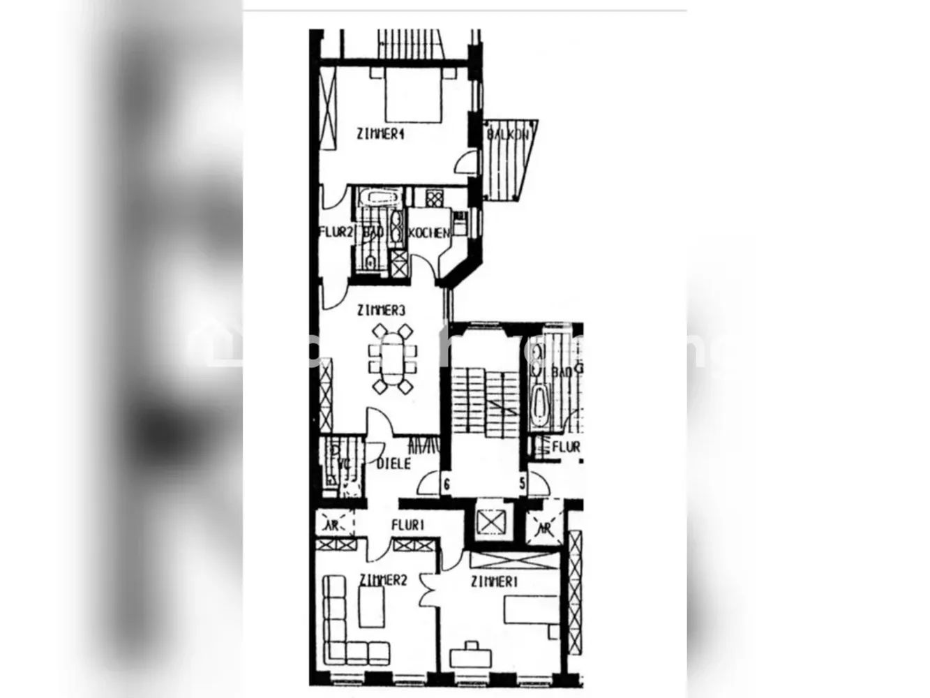 4 Zimmer Wohnung mit 125 m² in Berlin – Bild 2