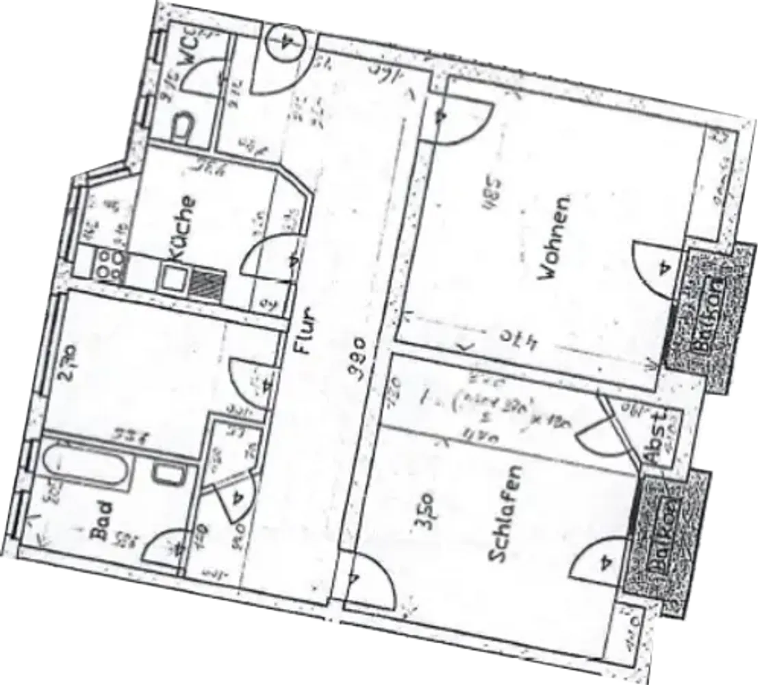 3 Zimmer Wohnung mit 99 m² in Nürnberg – Bild 4