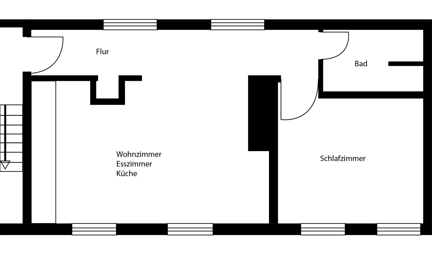 2 Zimmer Wohnung mit 53 m² in Heppenheim – Bild 2