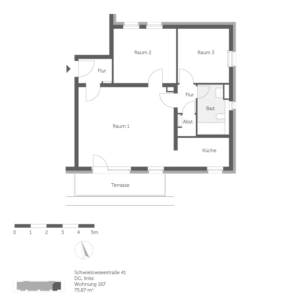 3 Zimmer Wohnung mit 76 m² in Berlin – Bild 8