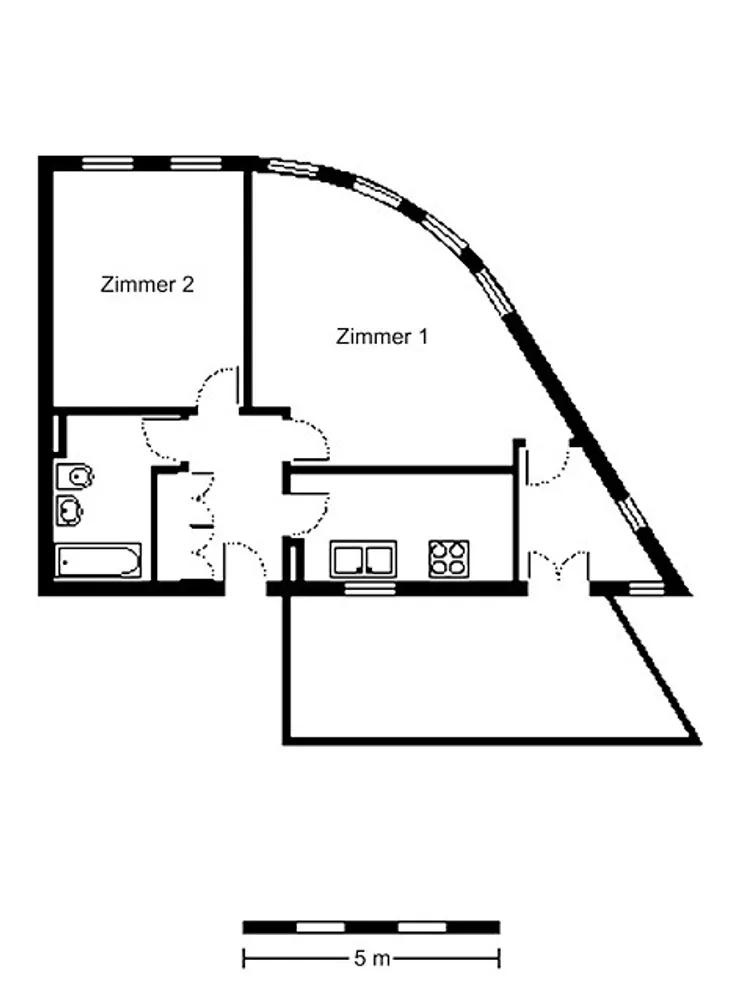 2 Zimmer Wohnung mit 63 m² in Berlin – Bild 2