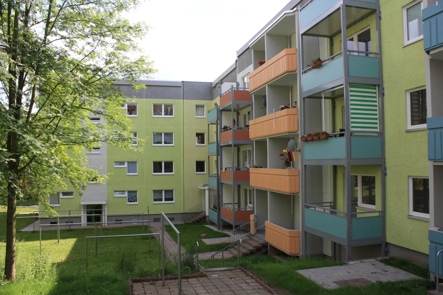 1 room apartment with 34 m² in Chemnitz – Photo 4
