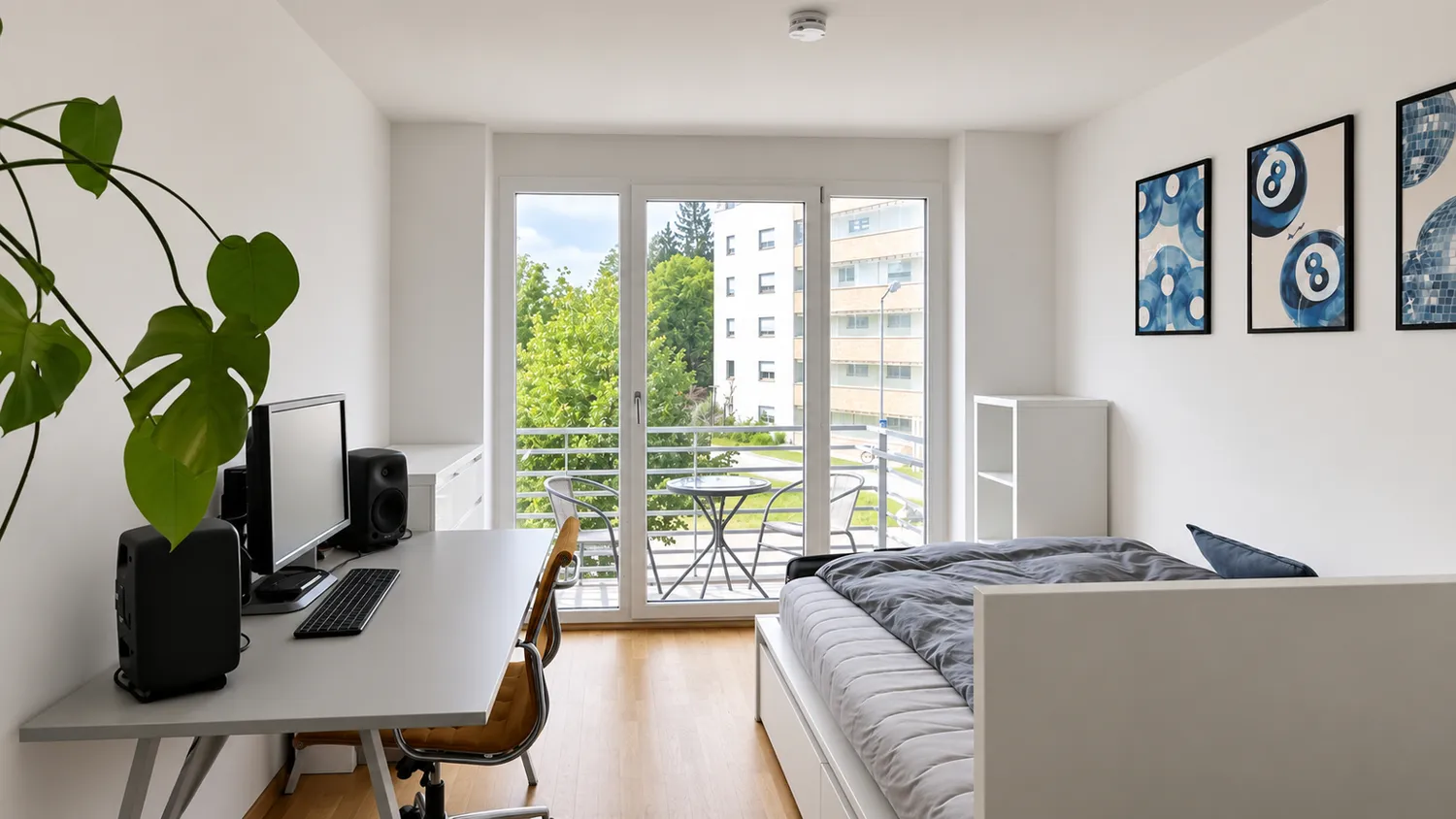 1 Zimmer Wohnung mit 22 m² in Augsburg – Bild 2