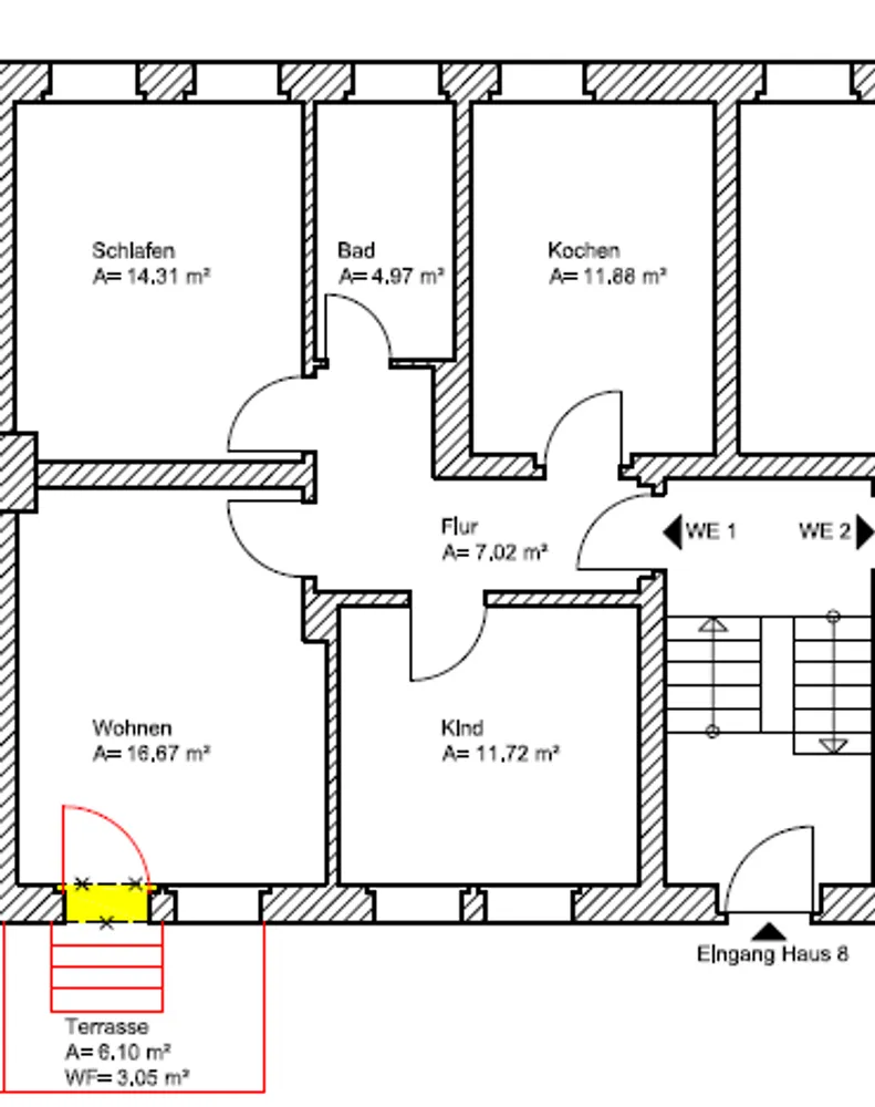 3 Zimmer Wohnung mit 74 m² in Leipzig – Bild 6
