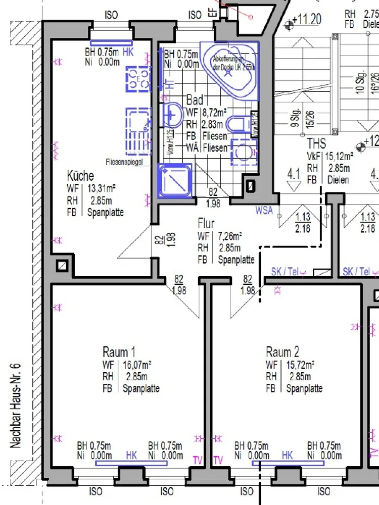 2 Zimmer Wohnung mit 61 m² in Leipzig – Bild 4