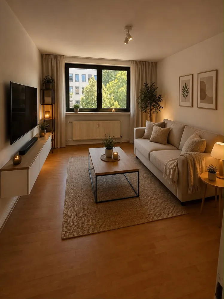 1 room apartment with 40 m² in Wuppertal – Photo 1