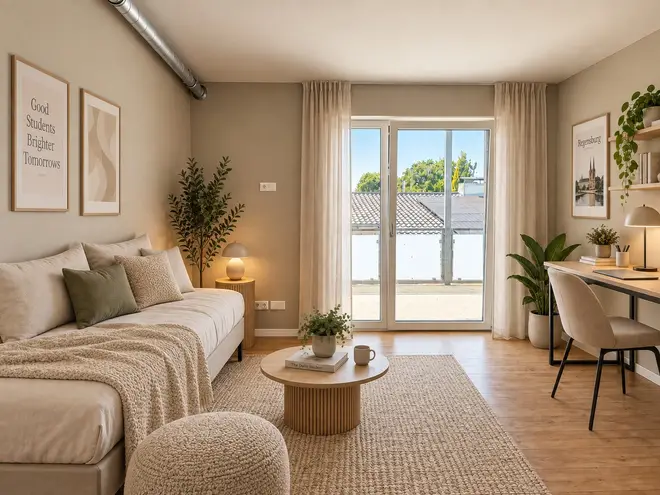 1 Zimmer Wohnung mit 27 m² in Regensburg – Bild 9