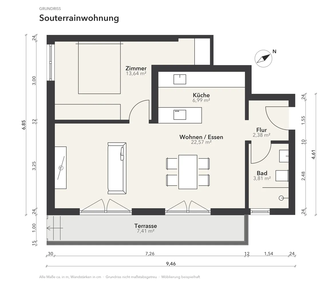 2 Zimmer Wohnung mit 68 m² in Oberursel (Taunus) – Bild 3