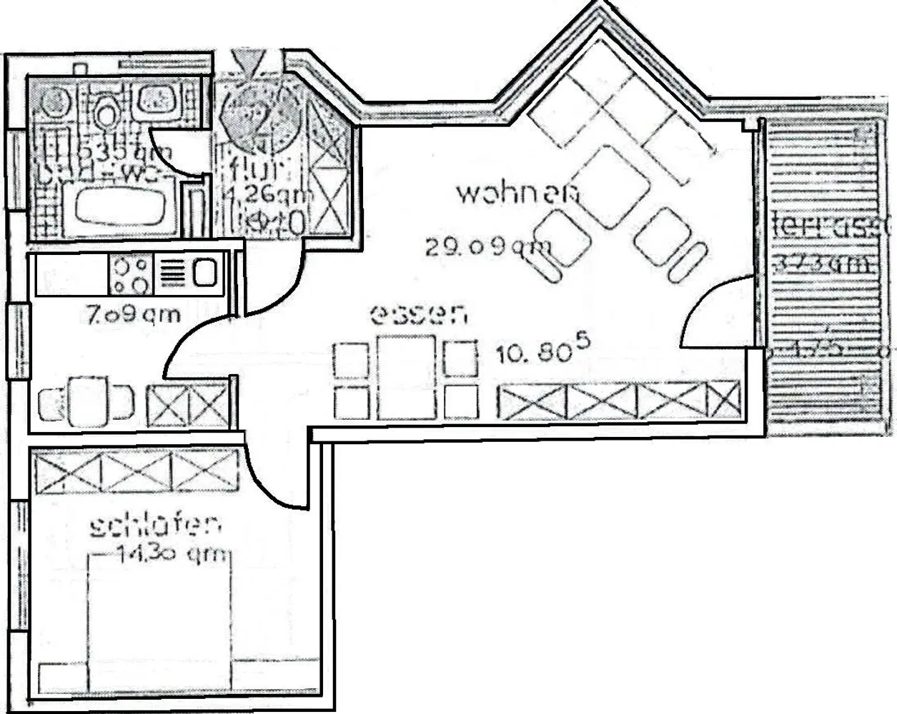 2 Zimmer Wohnung mit 63 m² in Goslar – Bild 9
