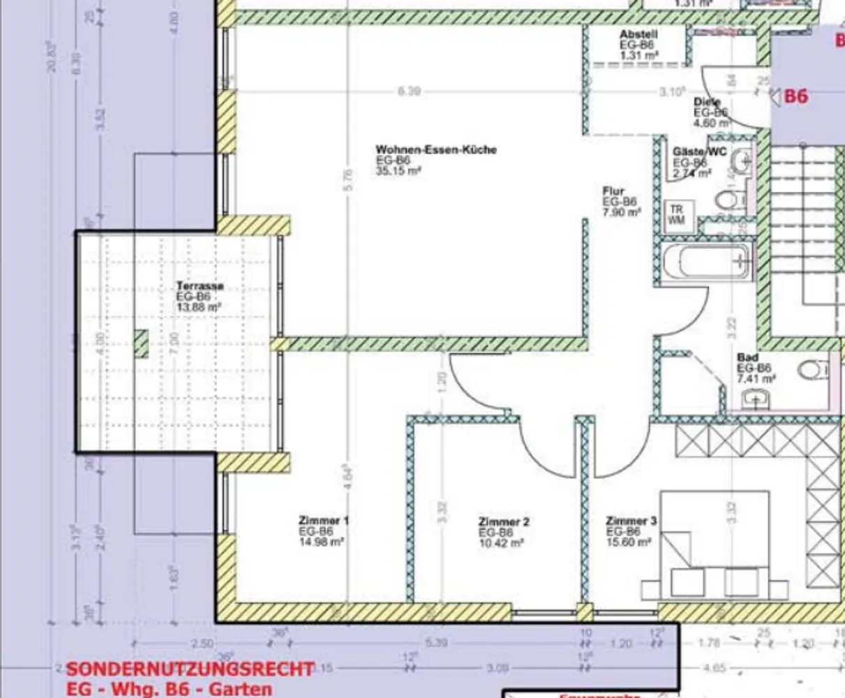 4 room apartment with 106 m² in Lörrach – Photo 1