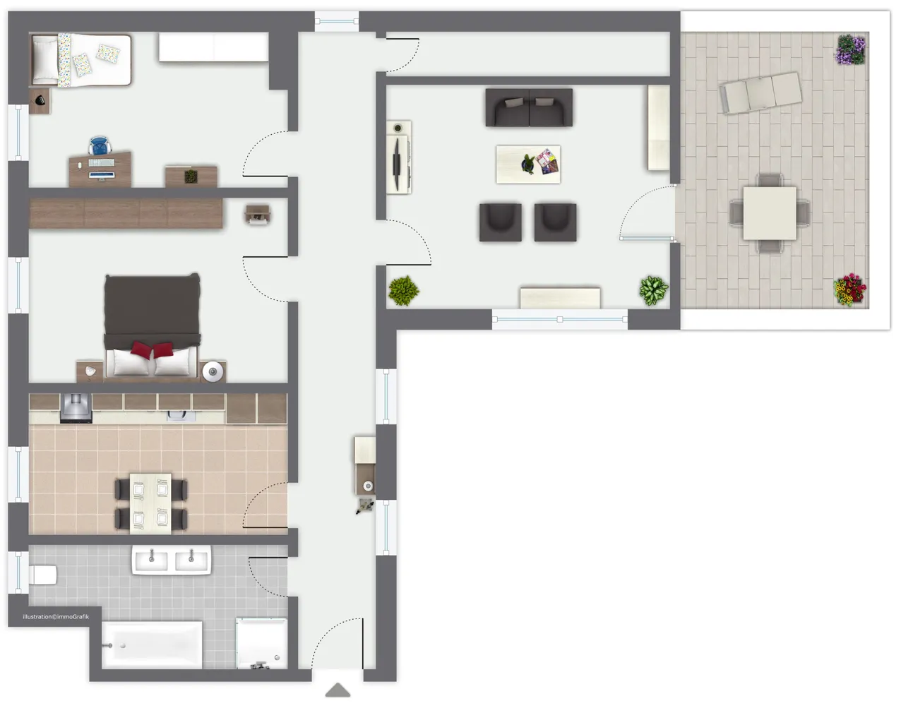 3 Zimmer Wohnung mit 105 m² in Hameln – Bild 9