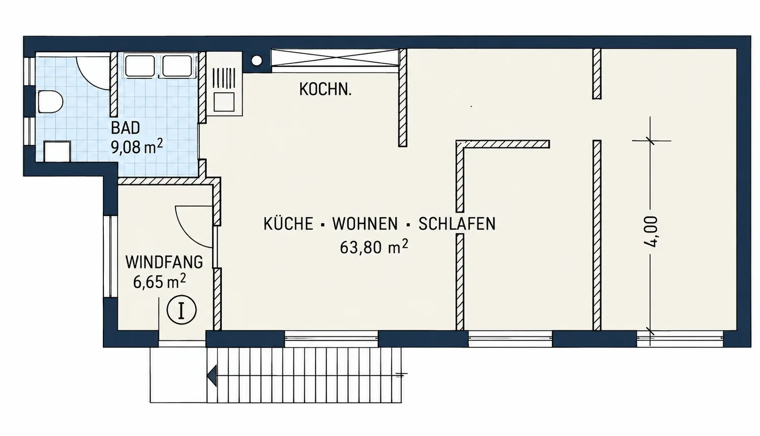 4 room apartment with 80 m² in Fürstenfeldbruck – Photo 5
