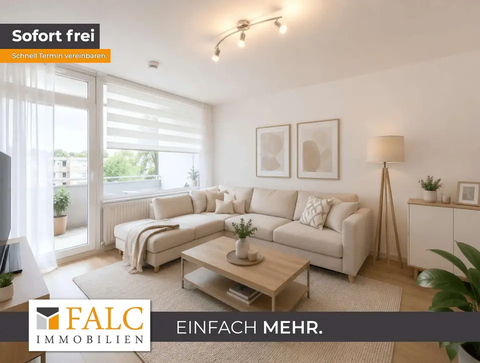 3 Zimmer Wohnung mit 63 m² in Herne – Bild 1