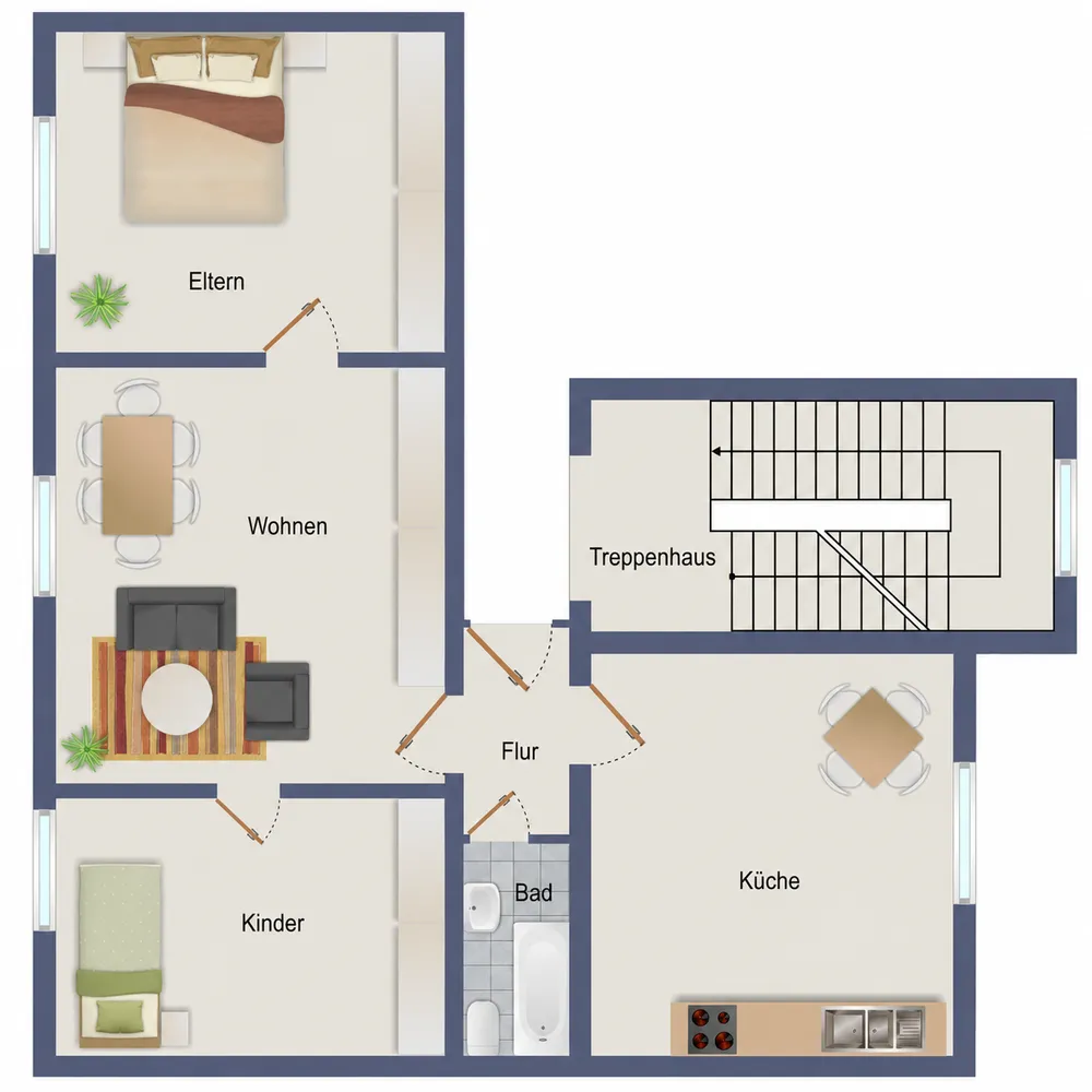 3 Zimmer Wohnung mit 73 m² in Oberhausen – Bild 10