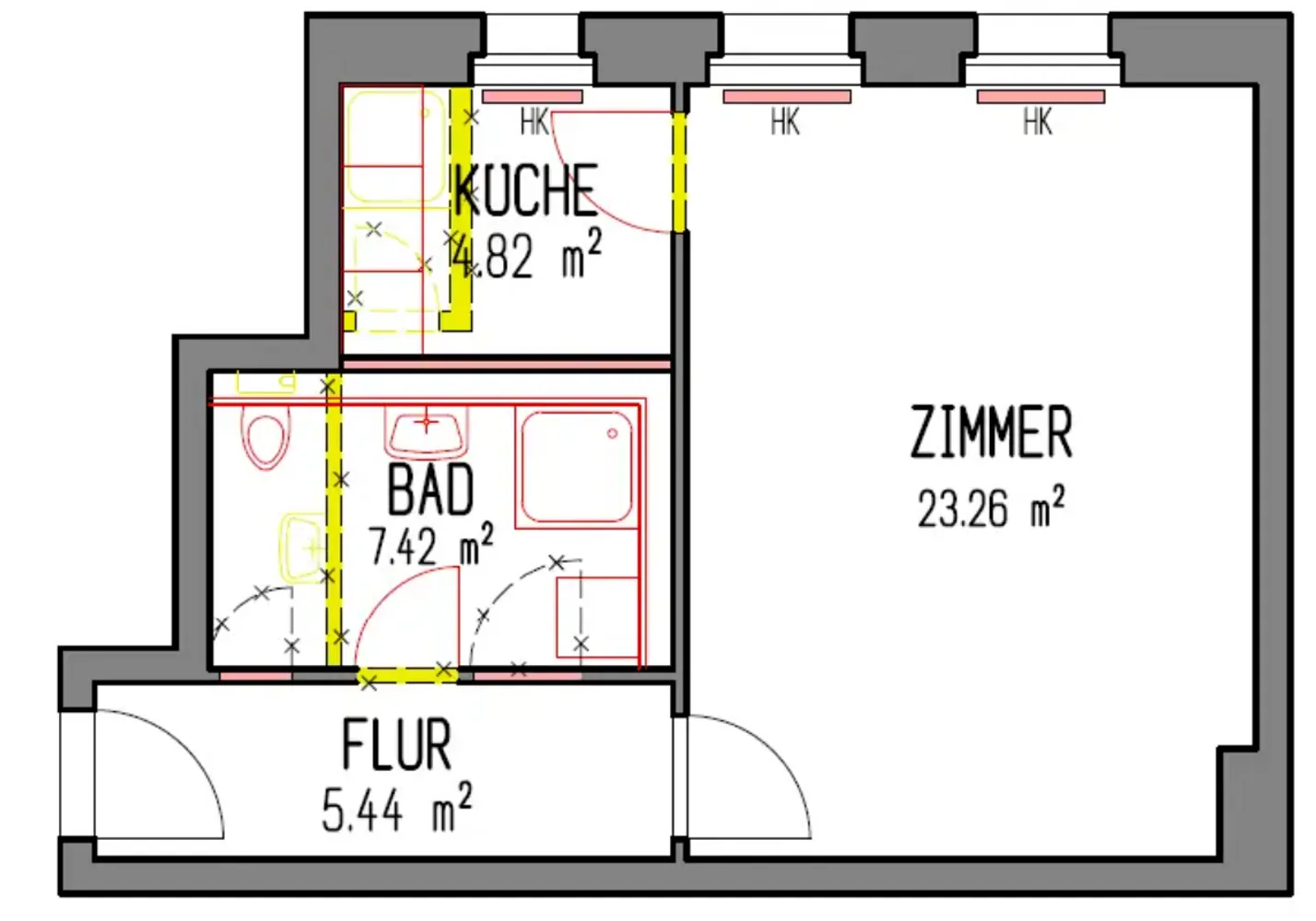 1 Zimmer Wohnung mit 41 m² in Berlin – Bild 9