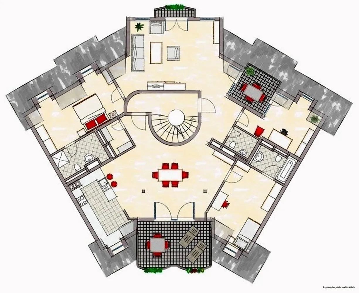 4 Zimmer Wohnung mit 154 m² in Haan – Bild 1
