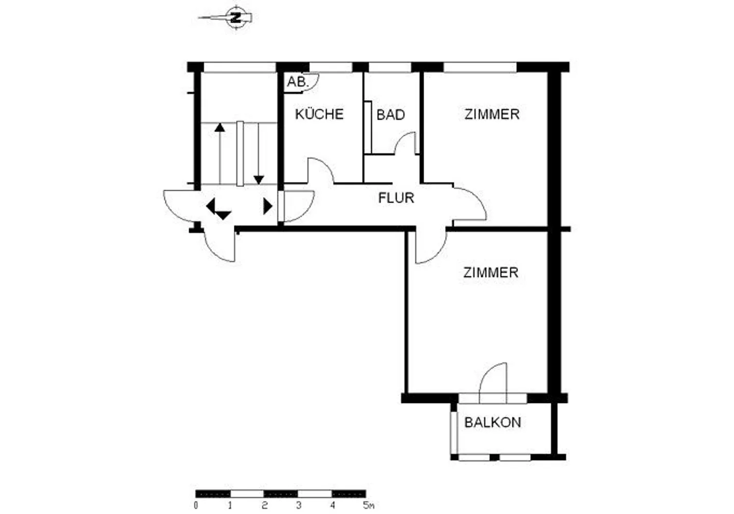 2 Zimmer Wohnung mit 55 m² in Bremen – Bild 2