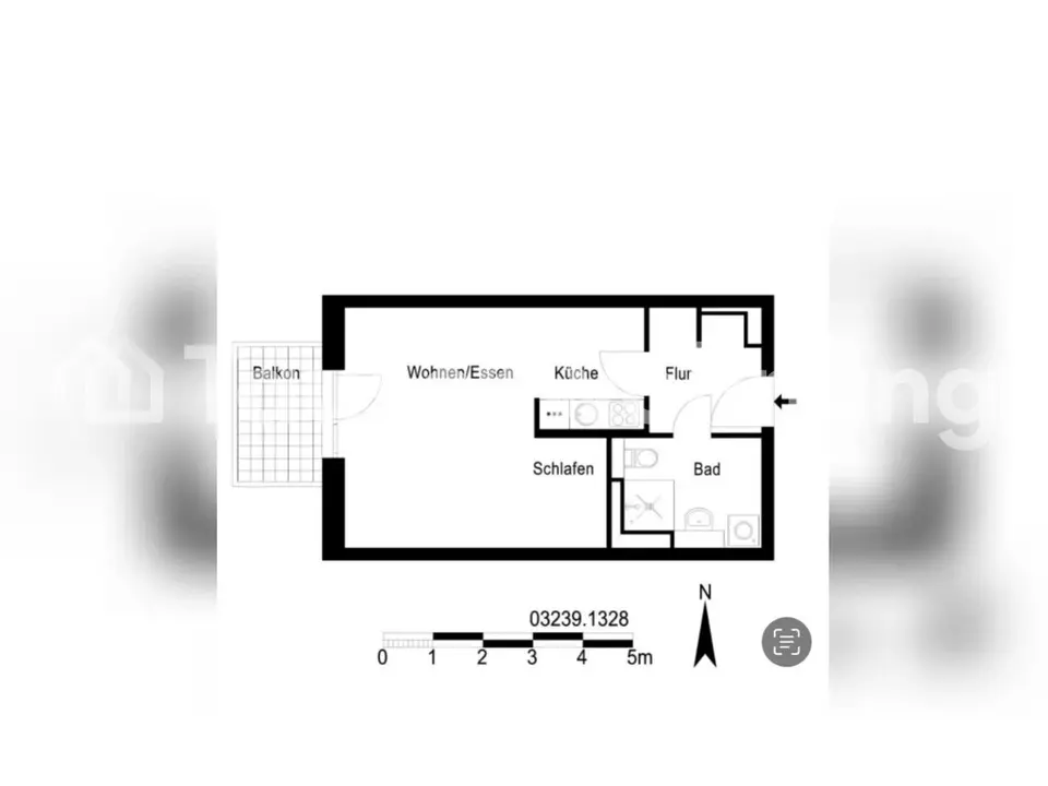 2 Zimmer Wohnung mit 18 m² in Berlin – Bild 4