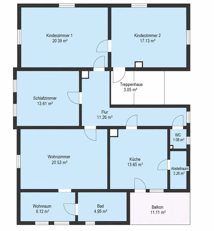 4 Zimmer Wohnung mit 112 m² in Rottenburg am Neckar – Bild 9