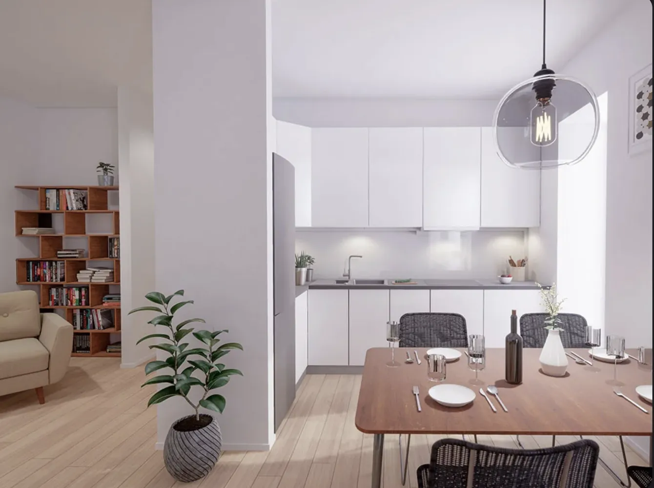 4 room apartment with 96 m² in Erfurt – Photo 1