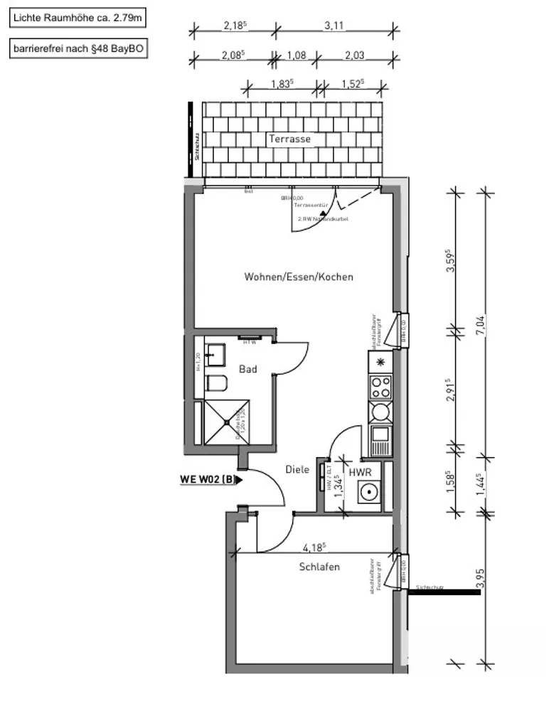 2 Zimmer Wohnung mit 64 m² in Nürnberg – Bild 11