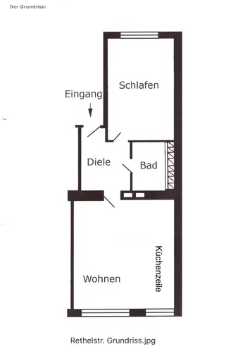 2 Zimmer Wohnung mit 62 m² in Düsseldorf – Bild 9