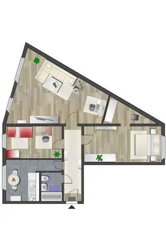 3 room apartment with 80 m² in Chemnitz – Photo 6