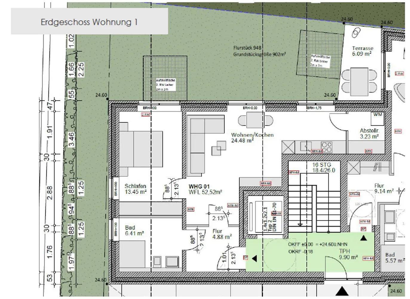 2 Zimmer Wohnung mit 53 m² in Bocholt – Bild 7