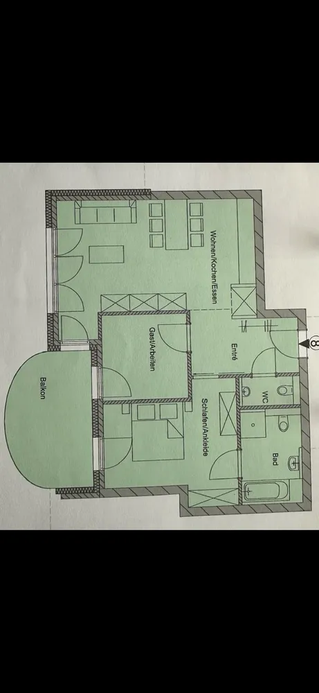 4 Zimmer Wohnung mit 77 m² in Dortmund – Bild 2