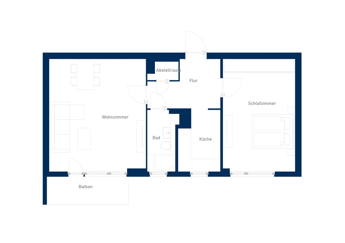 2 Zimmer Wohnung mit 62 m² in Berlin – Bild 11