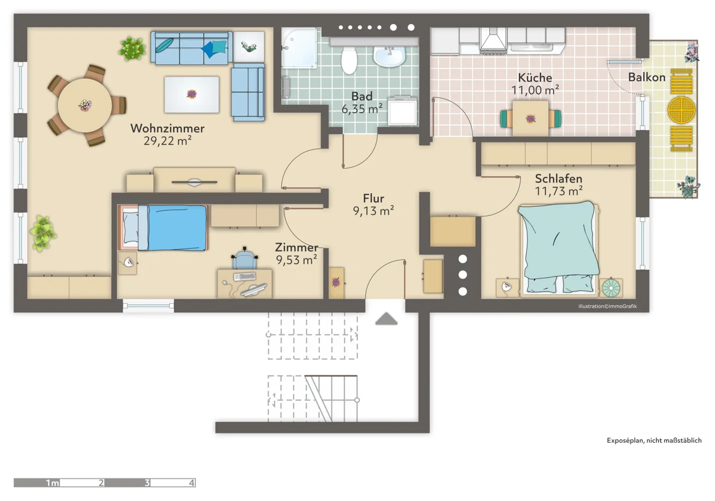 3 Zimmer Wohnung mit 74 m² in Bremen – Bild 10