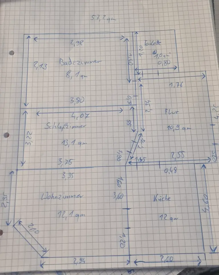 2 Zimmer Wohnung mit 57 m² in Zwickau – Bild 5