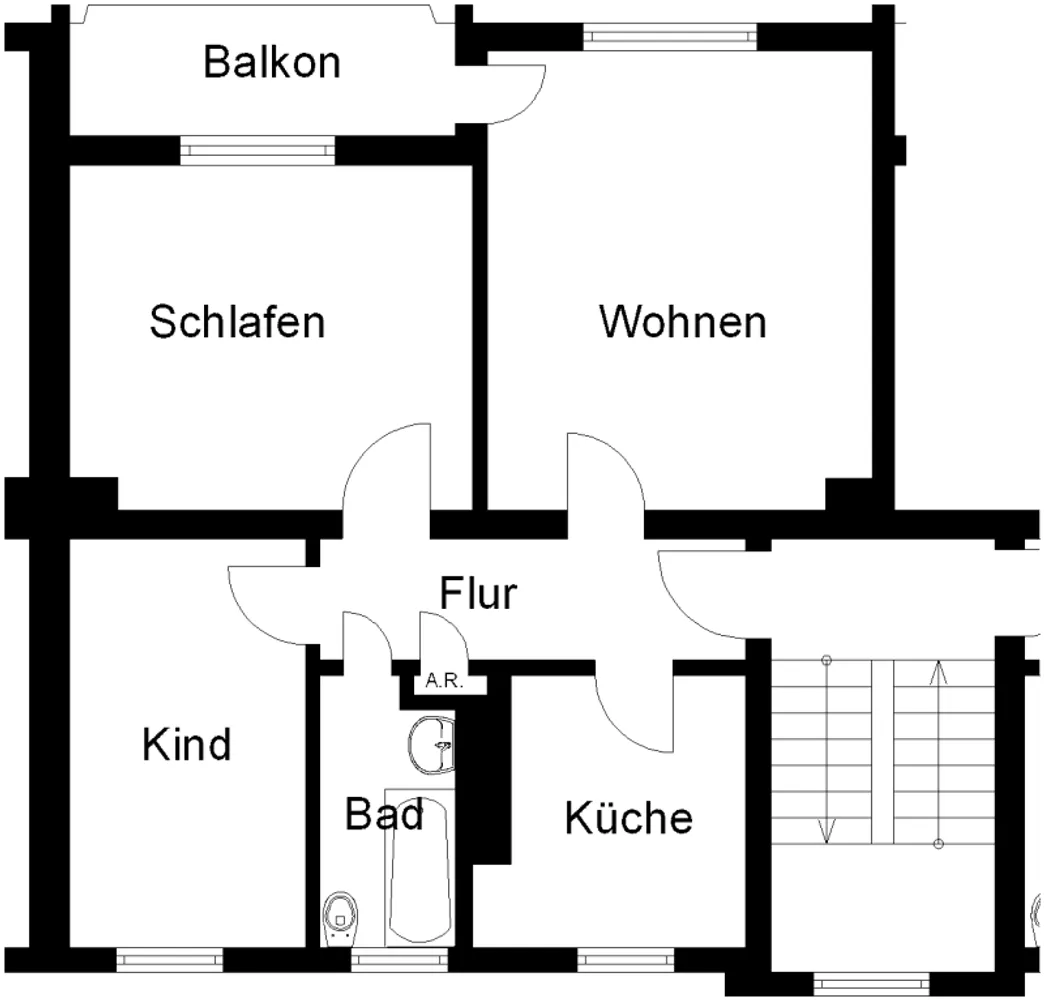 3 room apartment with 62 m² in Brunswick – Photo 7