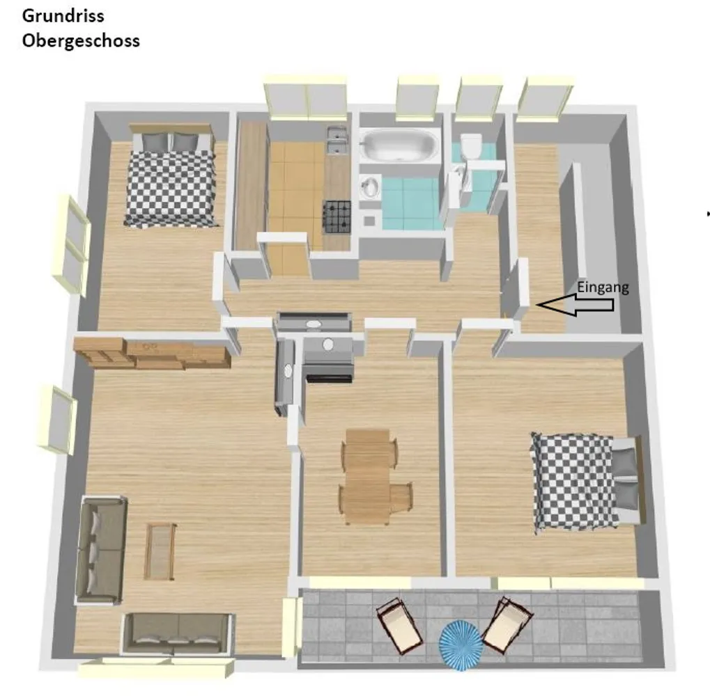4 Zimmer Wohnung mit 84 m² in Waiblingen – Bild 11