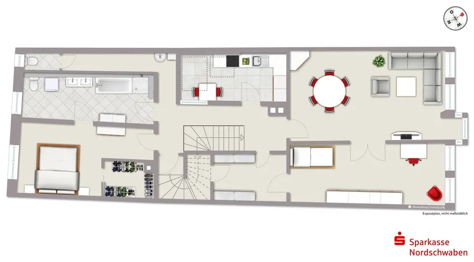 3 Zimmer Wohnung mit 121 m² in Donauwörth – Bild 9