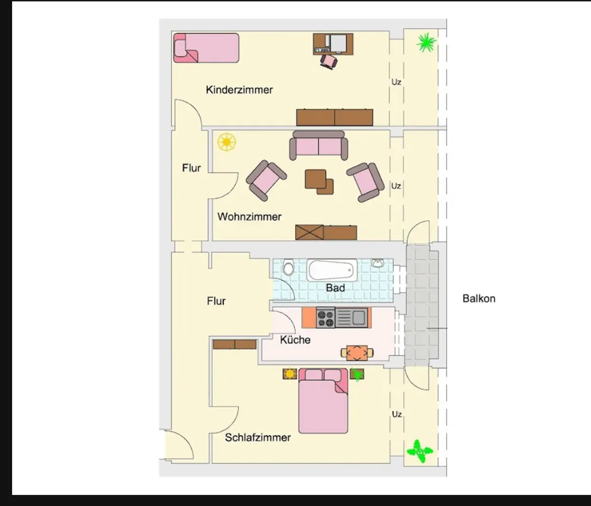 3 Zimmer Wohnung mit 99 m² in Aachen – Bild 2
