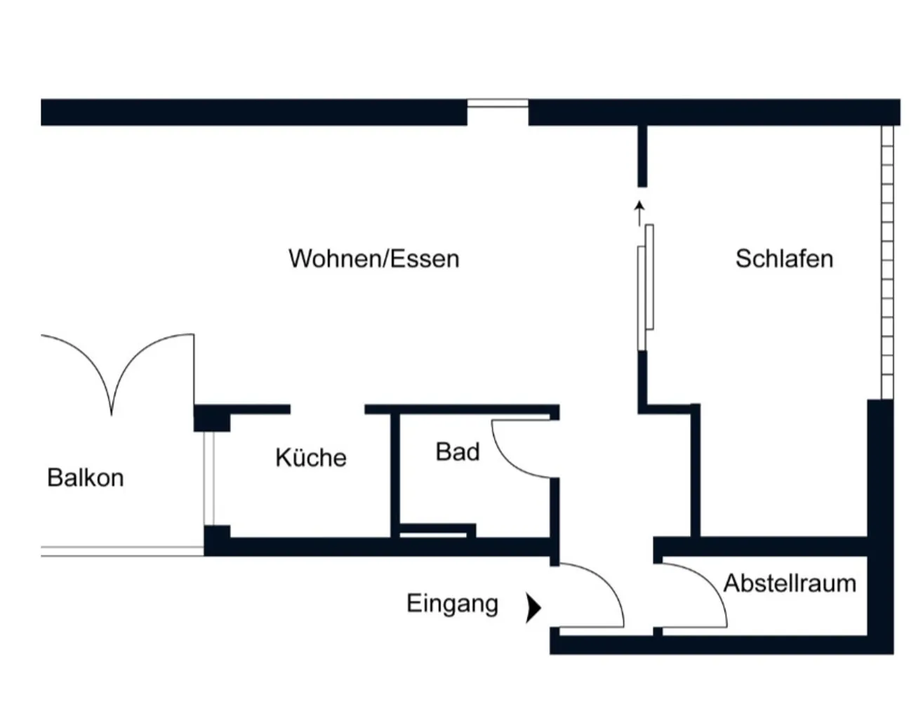 2 Zimmer Wohnung mit 50 m² in Frankfurt am Main – Bild 3