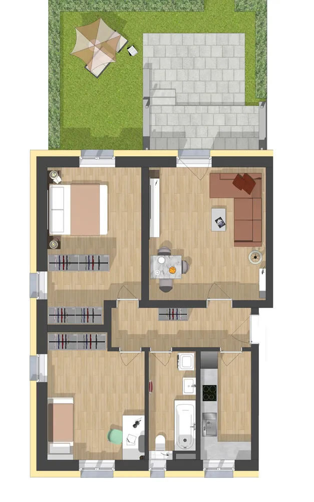 3 Zimmer Wohnung mit 75 m² in Leipzig – Bild 8