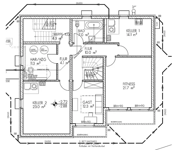 8 Zimmer Wohnung mit 159 m² in Essen – Bild 7