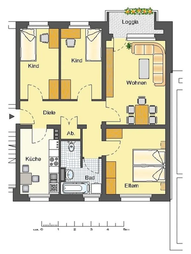 4 Zimmer Wohnung mit 80 m² in Duisburg – Bild 6