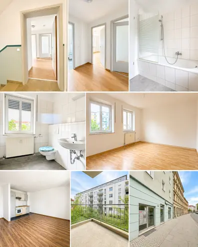 2 Zimmer Wohnung mit 47 m² in Halle (Saale) – Bild 1