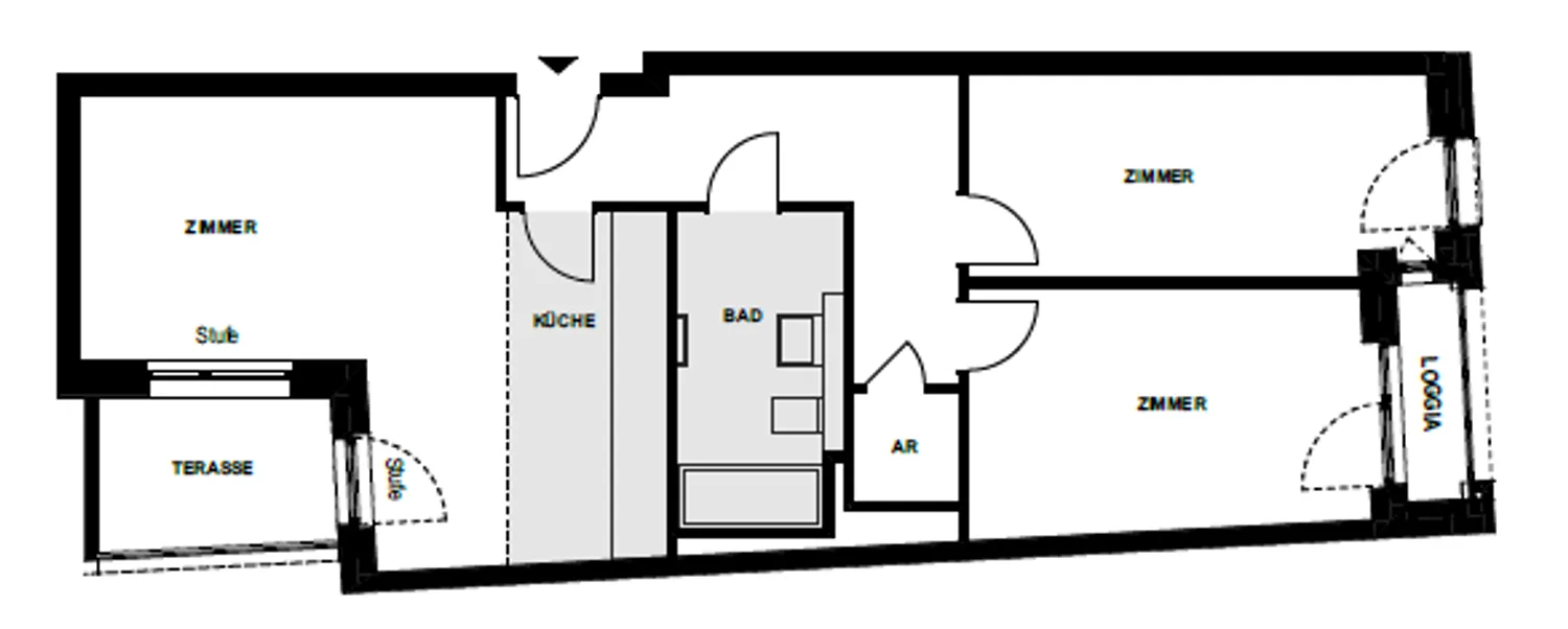 3 Zimmer Wohnung mit 74 m² in Hamburg – Bild 4