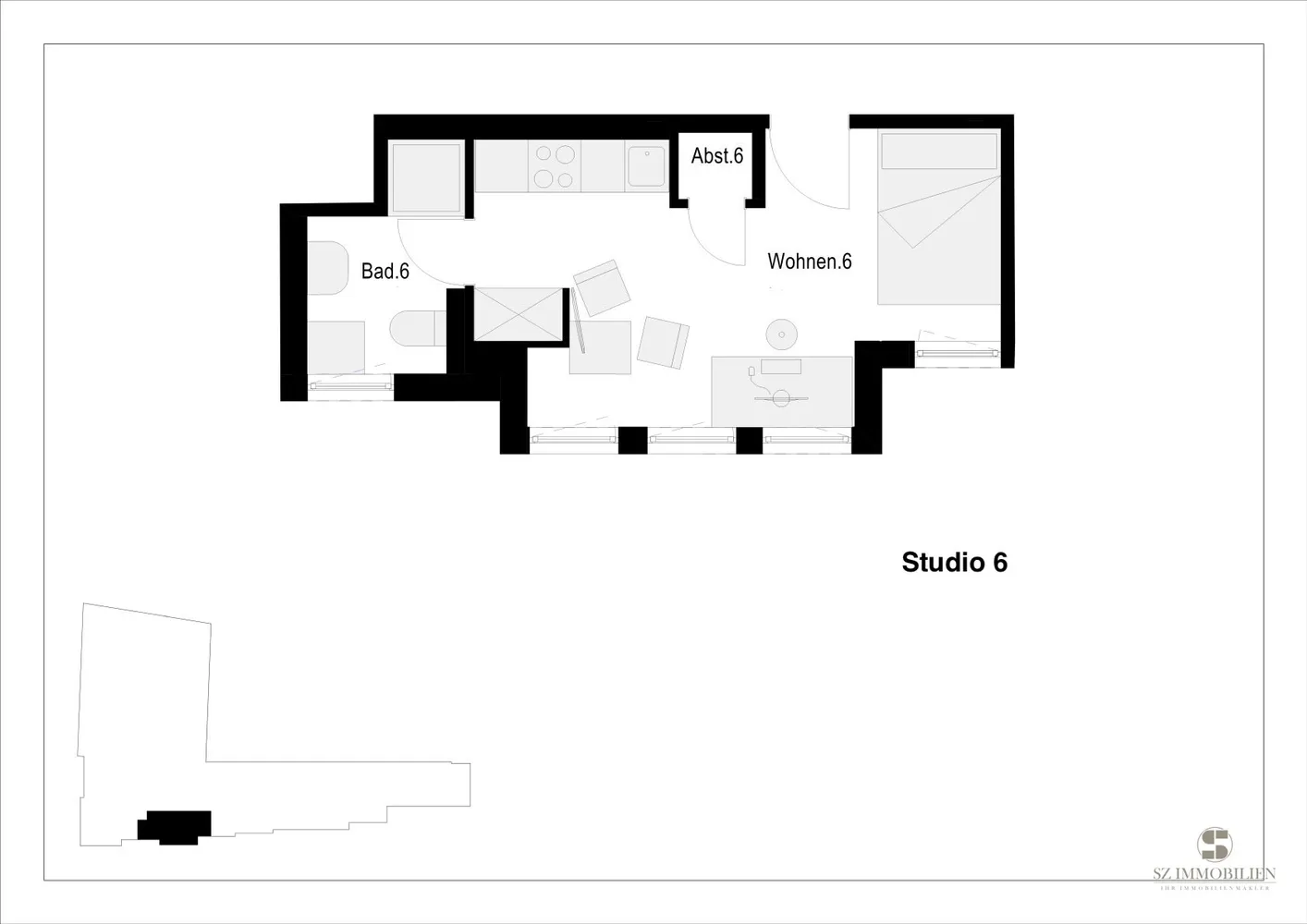 1 Zimmer Wohnung mit 27 m² in Wetzlar – Bild 6