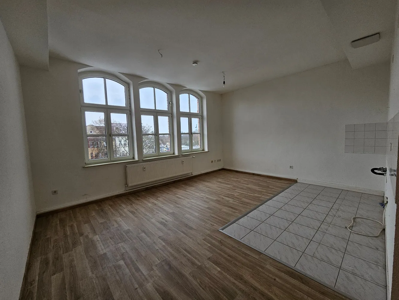 1 room apartment with 33 m² in Mühlhausen – Photo 1